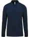 K256 - Piqué-herenpolo lange mouwen Navy