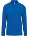 K256 - Piqué-herenpolo lange mouwen Light Royal Blue