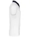 K260 - Tweekleurige herenpolo jersey White / Navy