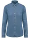 K509 - Damesblouse Denim Chambray Blue