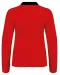 K214 - Kinder-rugbypolo Red / Black