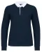 K214 - Kinder-rugbypolo Navy / White