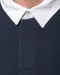 K213 - Rugbypolo Black / White