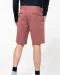K752 - Herenbermuda met verwassen look Washed Light Khaki