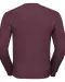 RU262M - Authentic Sweater met ronde hals Burgundy