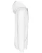 K446 - Sweater met contrasterende capuchon White / Fine Grey