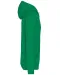 K446 - Sweater met contrasterende capuchon Light Kelly Green / White
