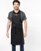 K8005 - Schort wasbaar op hoge temperatuur Black