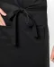 K8005 - Schort wasbaar op hoge temperatuur Black