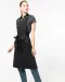 K8005 - Schort wasbaar op hoge temperatuur Black