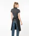 K8005 - Schort wasbaar op hoge temperatuur Black