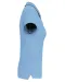 K251 - Damespolo korte mouwen Sky Blue / Navy / White