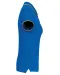 K251 - Damespolo korte mouwen Light royal blue/Yellow/White
