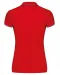 K251 - Damespolo korte mouwen Red / Navy / White