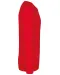 K480 - Herensweater BIO ronde hals raglanmouwen Red