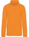 K487 - Sweater met ritskraag Orange