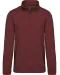 K487 - Sweater met ritskraag Wine