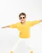 K475 - Kindersweater ronde hals White