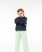 K477 - Kindersweater met capuchon Black