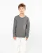 K490 - Sweater bio raglanmouwen kids Black