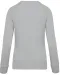 K481 - Damessweater BIO ronde hals raglanmouwen Snow Grey