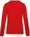K481 - Damessweater BIO ronde hals raglanmouwen Red