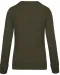 K481 - Damessweater BIO ronde hals raglanmouwen Mossy Green