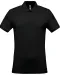 K254 - Piqué-herenpolo korte mouwen Black