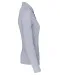 K265 - Damespolo lange mouwen van jersey Oxford Grey