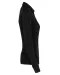 K265 - Damespolo lange mouwen van jersey Black