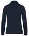 K265 - Damespolo lange mouwen van jersey Navy