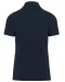 K223 - Herenpolo met maokraag en korte mouwen Navy / White