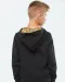 K4014 - Unisex kindersweater met contrasterende capuchon met motief Black / Skate Graffiti