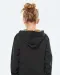 K4014 - Unisex kindersweater met contrasterende capuchon met motief Black / Skate Graffiti