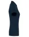 K263 - Damespolo korte mouwen van jersey French Navy Heather