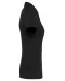 K263 - Damespolo korte mouwen van jersey Black