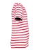 K379 - Gestreept T-shirt met zak en korte mouwen kids White / Red Stripe