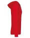 K438 - Vestje van licht katoen met capuchon Red