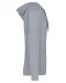 K438 - Vestje van licht katoen met capuchon Oxford Grey
