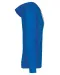 K438 - Vestje van licht katoen met capuchon Light Royal Blue
