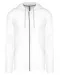 K438 - Vestje van licht katoen met capuchon White