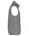 K6113 - Men’s lightweight sleeveless down jacket Marl Silver