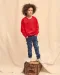 SC62039 - Kids Raglan Sweater (62-039-0) Red