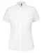 K504 - Damespilootoverhemd korte mouwen White
