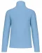 K912 - Enzo - Fleece met ritskraag Sky Blue
