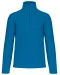 K912 - Enzo - Fleece met ritskraag Tropical Blue