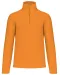 K912 - Enzo - Fleece met ritskraag Orange