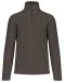 K912 - Enzo - Fleece met ritskraag Green Olive
