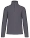 K912 - Enzo - Fleece met ritskraag Convoy Grey