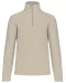 K912 - Enzo - Fleece met ritskraag Beige